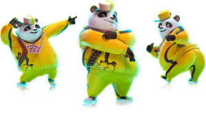 hip hop panda